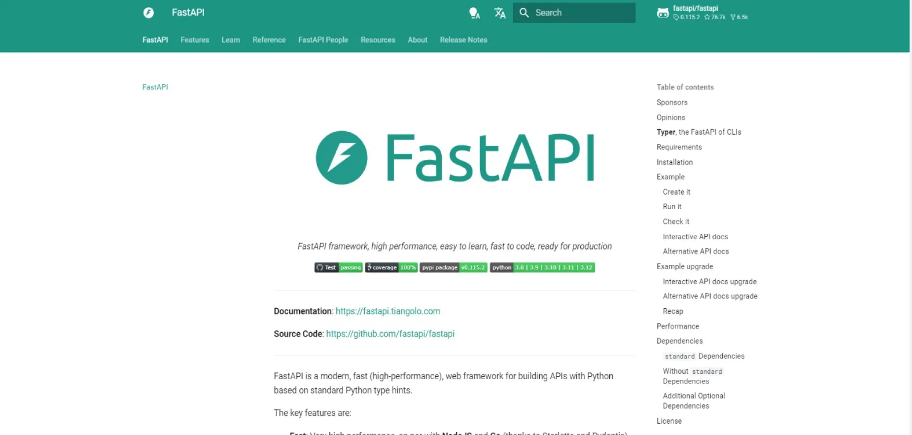 FastAPI